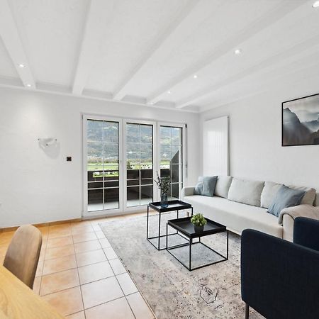 Sonniges Apartment Mit Traumhaftem Bergblick Buchs  Dış mekan fotoğraf