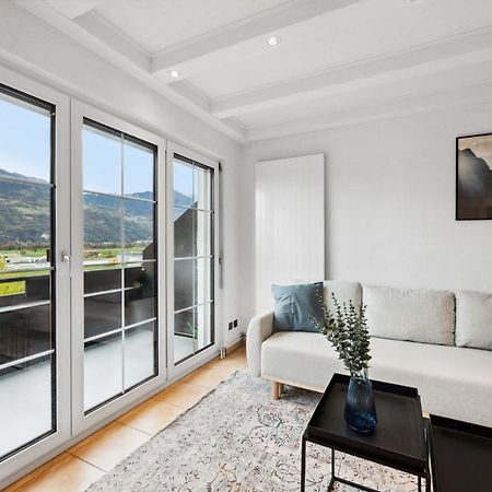 Sonniges Apartment Mit Traumhaftem Bergblick Buchs  Dış mekan fotoğraf